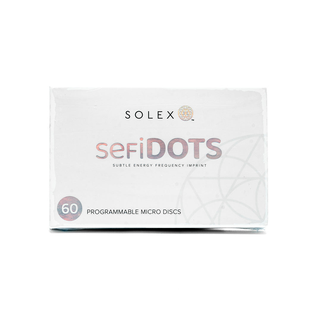 SEFI dots infused with frequencies